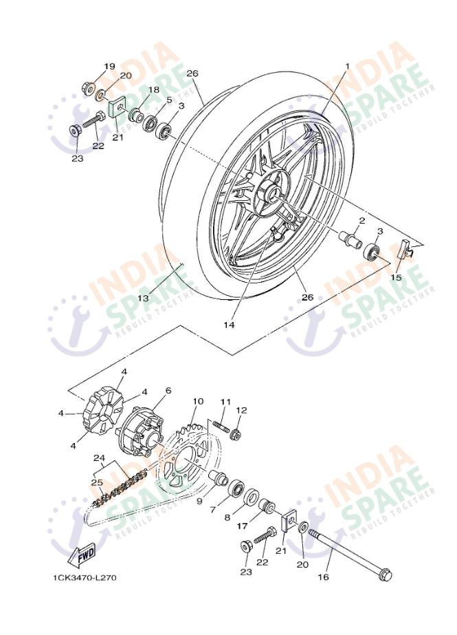 REAR WHEEL